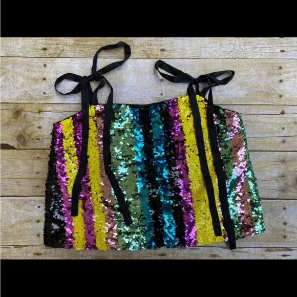 Zara sequence top in XS - Picture 4 of 4